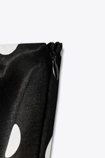 Платье в горошек без бретелей — zw collection