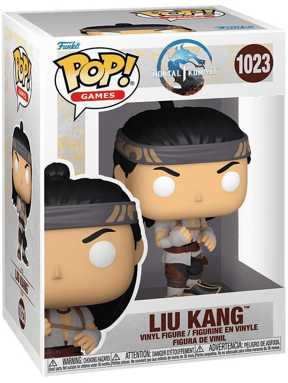 Фигурка Funko POP! Games Mortal Kombat 1 Liu Kang (God of Fire) (1023) 80276