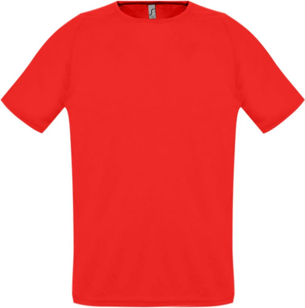 Футболка унисекс Sporty 140, красная