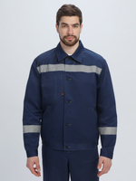 Костюм Лигор-1 СОП (тк.Смесовая,210) брюки, т.синий