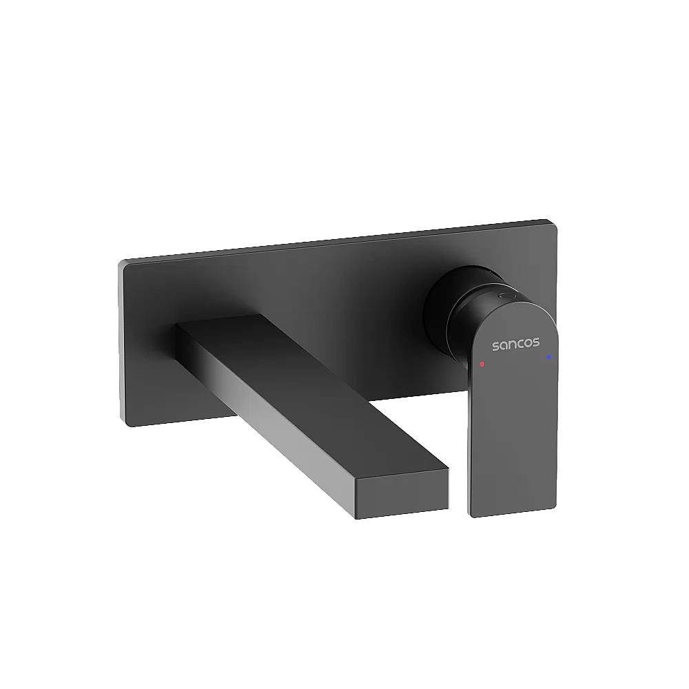 Смеситель для раковины Sancos Studio SC9017MB черный матовый