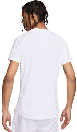 Мужская теннисная футболка Nike Court Rafa Dri-Fit Short Sleeve Top - белый