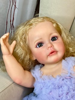 Кукла Реборн виниловая 55см в пакете (FA-554)