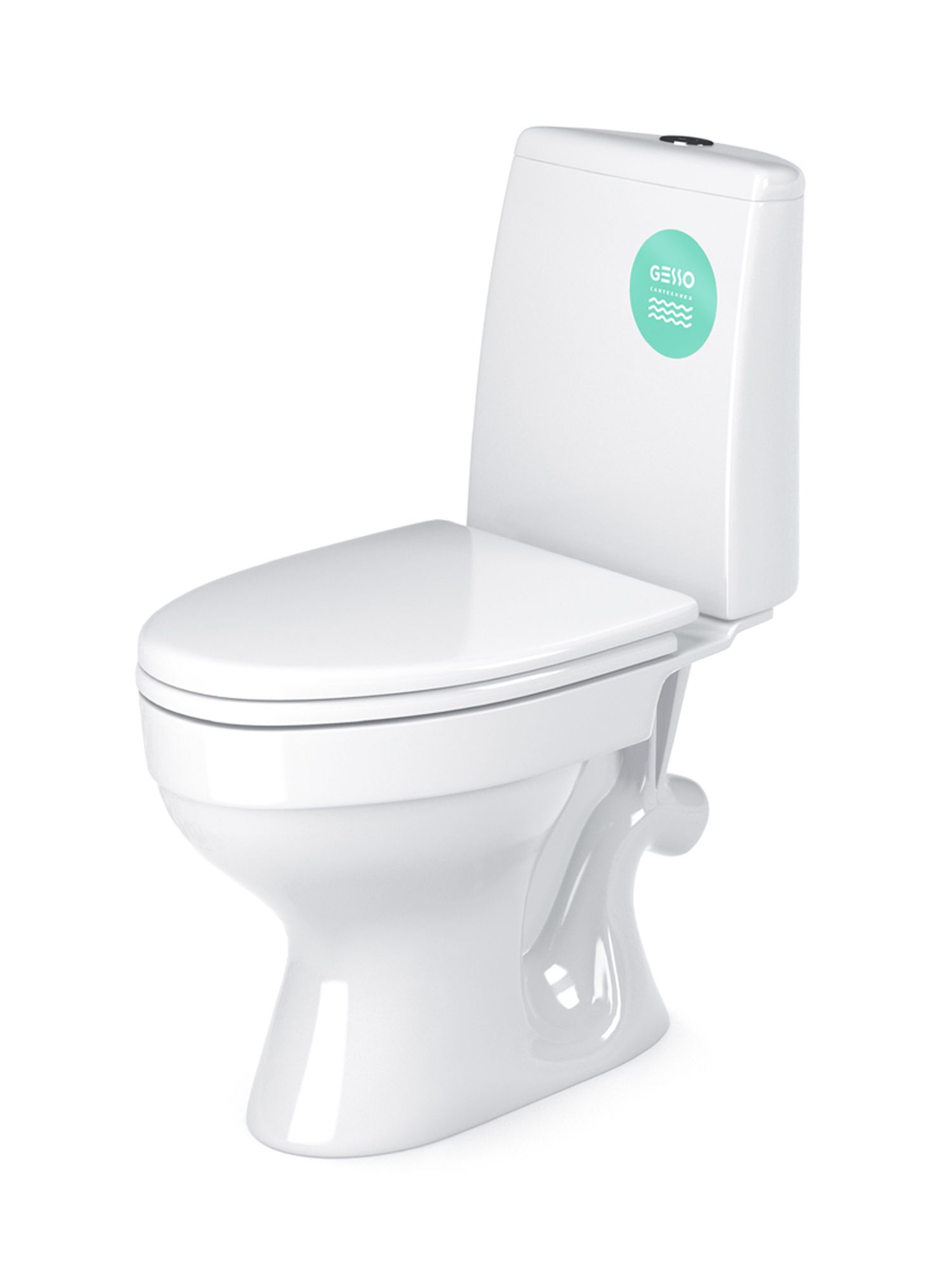 Бачок унитаза Gesso W101 Восход Home De Luxe (160 мм)