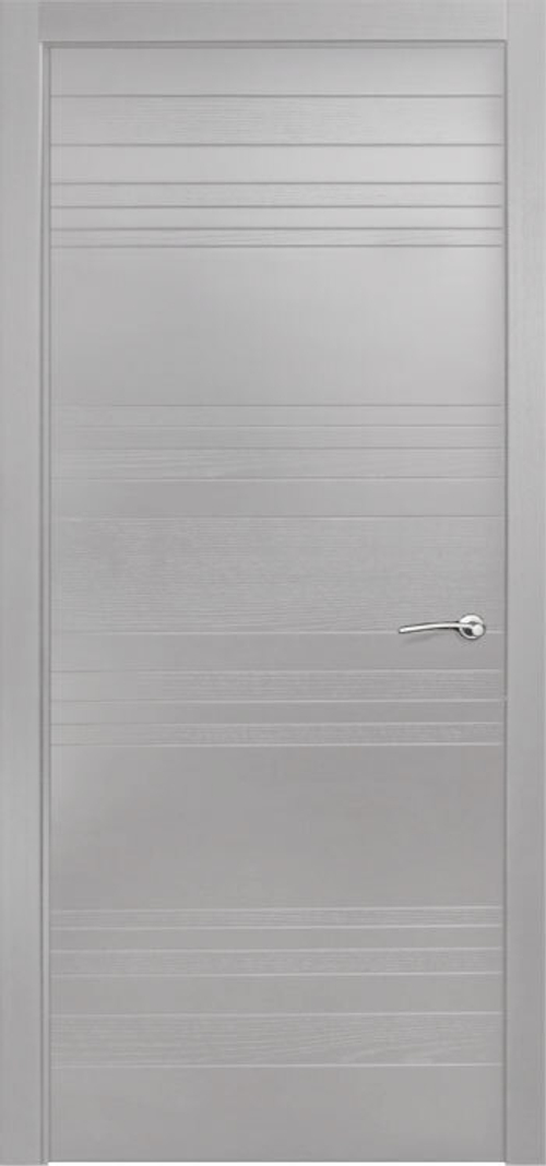 Межкомнатная дверь V-VI / Цвет Светло-серый / Двери Верда