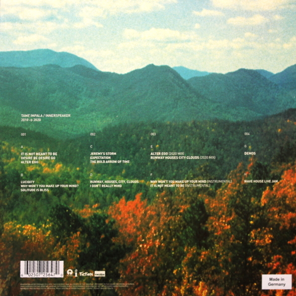 Tame Impala / Innerspeaker (10th Anniversary Edition)(4LP)