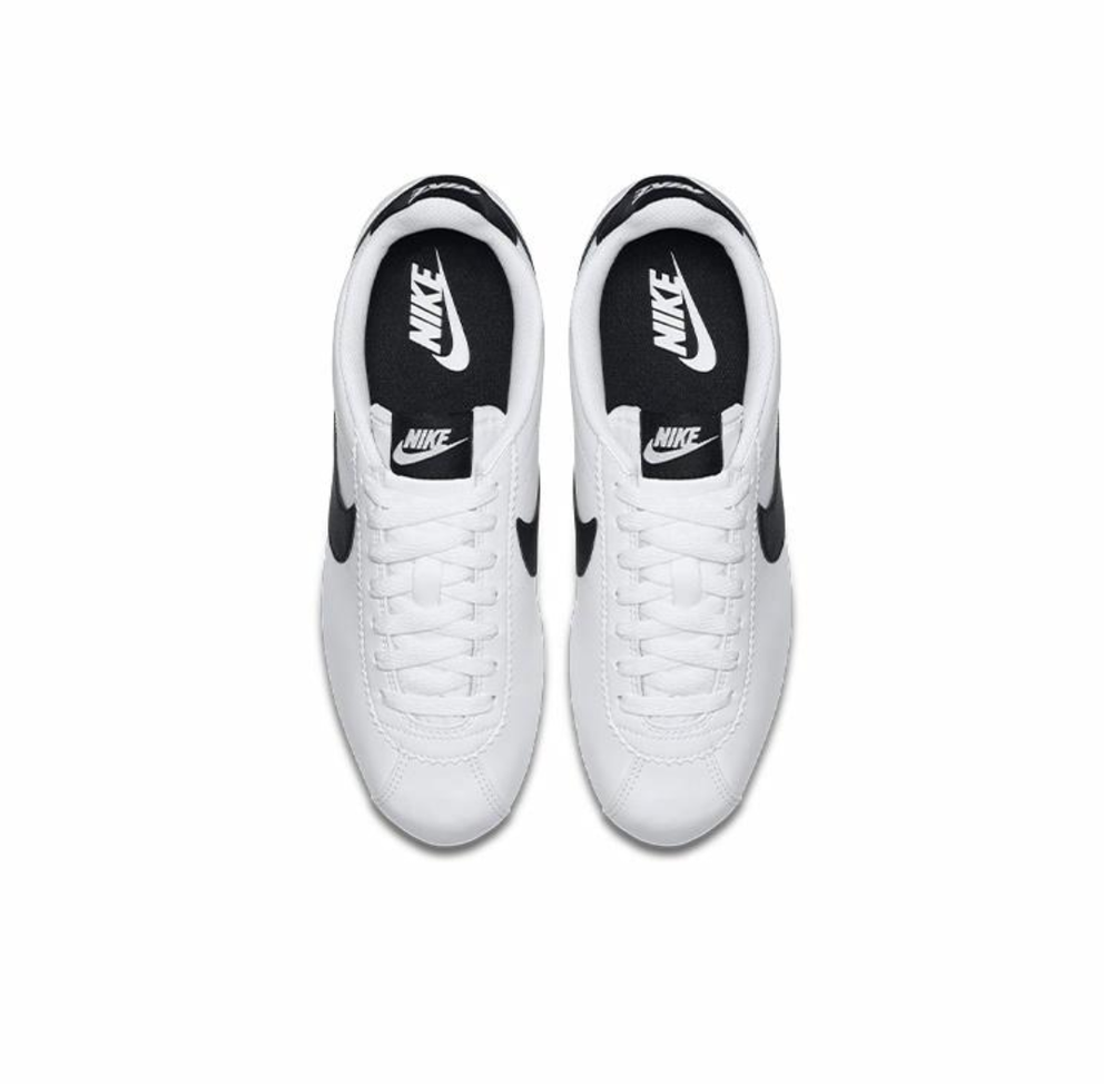 Женские кроссовки Nike Classic Cortez Leather 'White Black' 807471-101