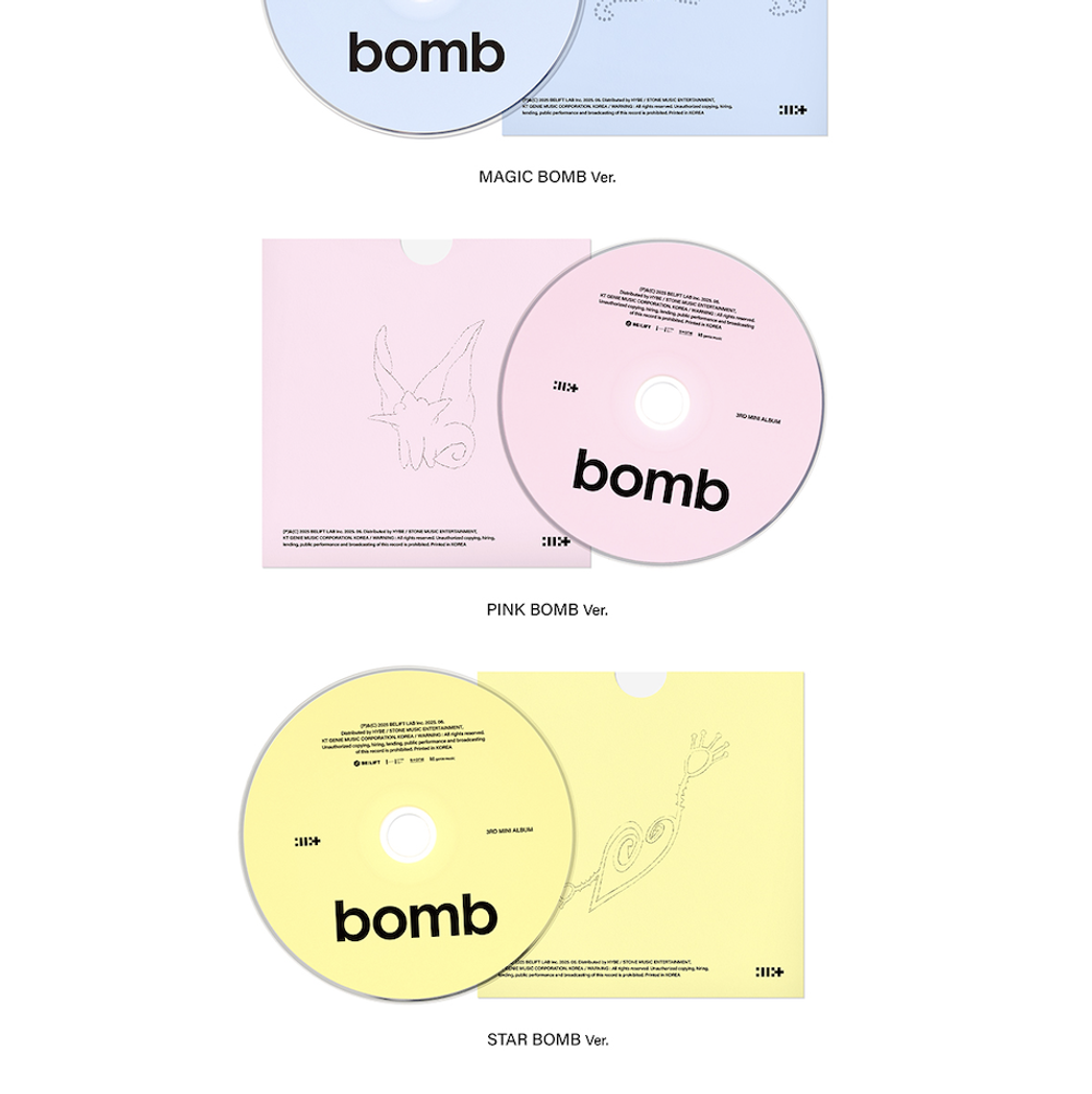 Альбом ILLIT - bomb (предзаказ от Weverse Shop)