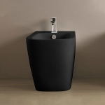 Биде напольное Artceram A16 ASB002 17 00 nero matt *1 черное матовое