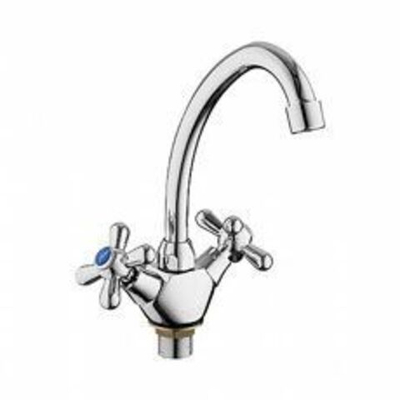 смеситель кухня LEDEME крест с гайкой керамика L4118-2