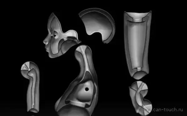 Моделирование полостей и прорезей в ZBrush 1