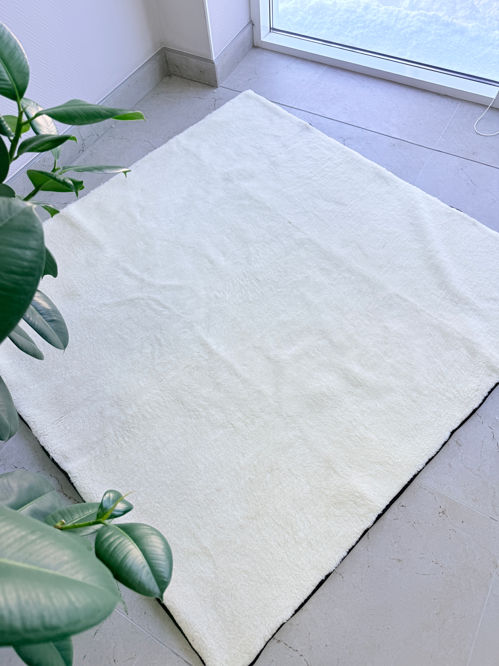 Ковер шерстяной натуральный