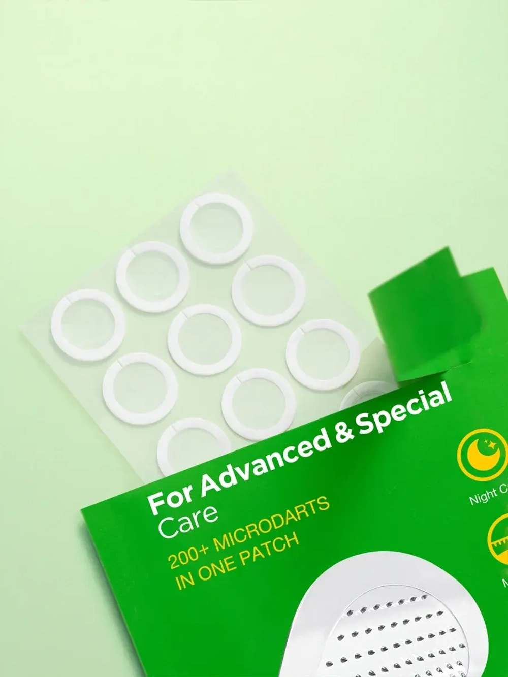 Anua Игольчатые точечные патчи с кислотами Triple Acid Spot Care Microdart Patch 12 шт