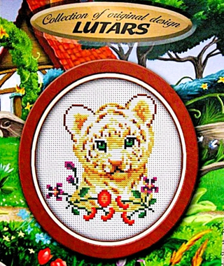 "Маленький тигрёнок"-159 вышивка