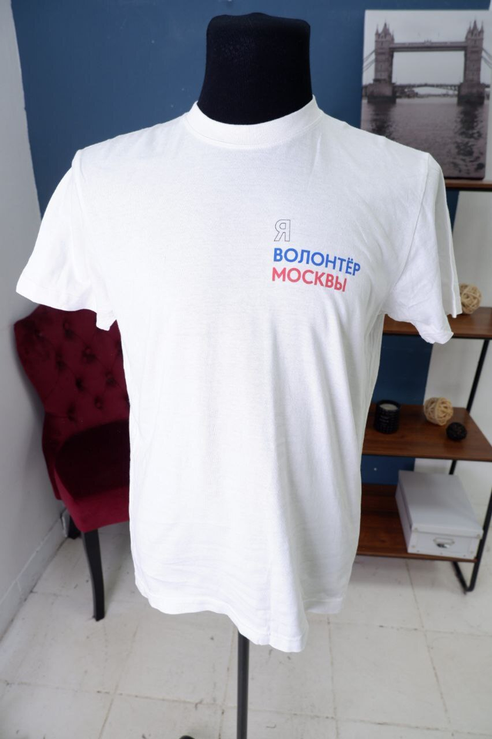 Футболка Rouston с принтом 48 размер