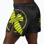 Шорты Hayabusa Icon MMA чёрно-неоновые
