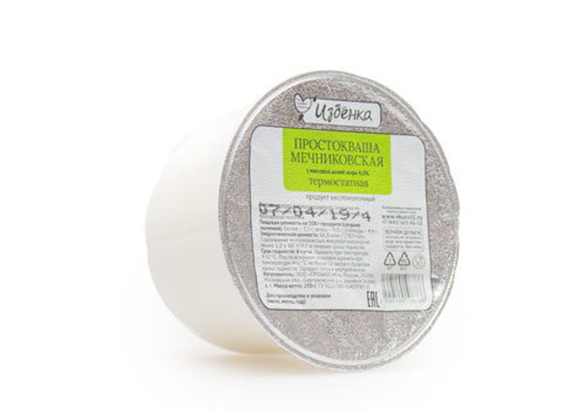 Простокваша Избенка, 250г