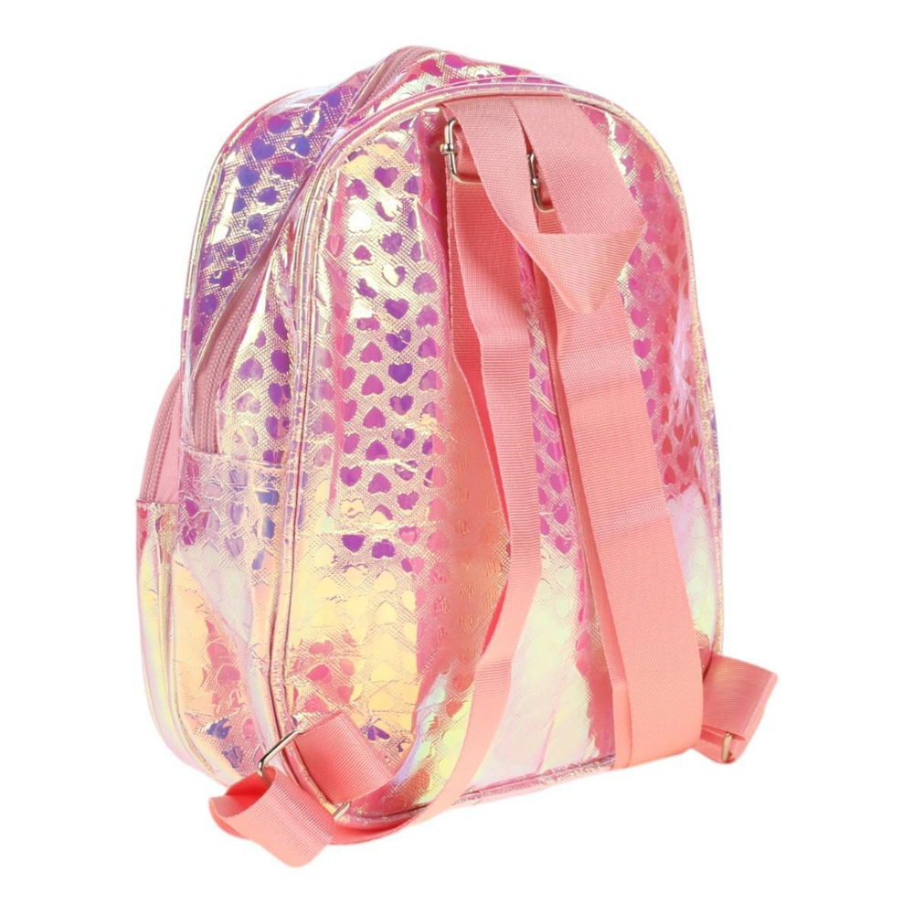 Рюкзак детский, ПВХ, 23*18, 5см, 1отделение, 1карман, 3цвета микс