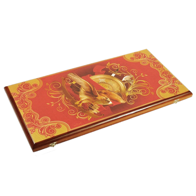 Нарды "Ястреб" в дер. коробе средние SA-YA-M