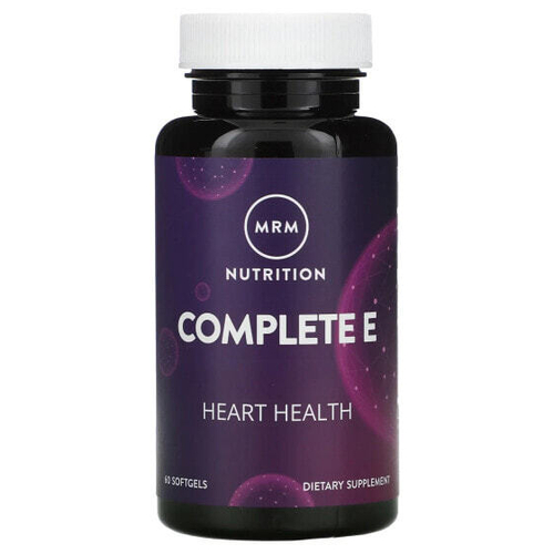 MRM Nutrition, комплекс с витамином E, 60 мягких таблеток