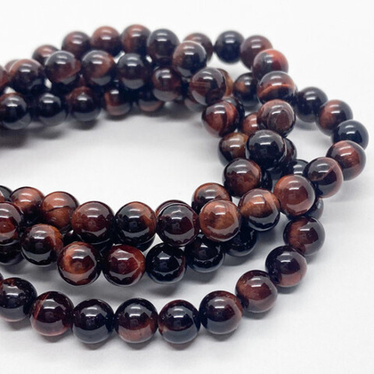 Бычий глаз бусины, диаметр 6-6,2 мм, цена за 29-30 шт (1/2 нити)