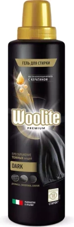 Гель для стирки Woolite Premium Dark для темного и черного белья 900 мл