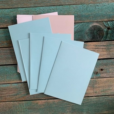 Заготовка для открытки бумажная в ассортименте (10,5х14,5 см)