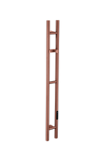 Полотенцесушитель электрический 2-трубы круглый COPPER BRUSHED