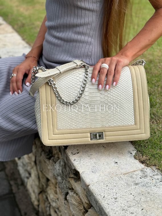 Сумка из кожи питона - BG-500
