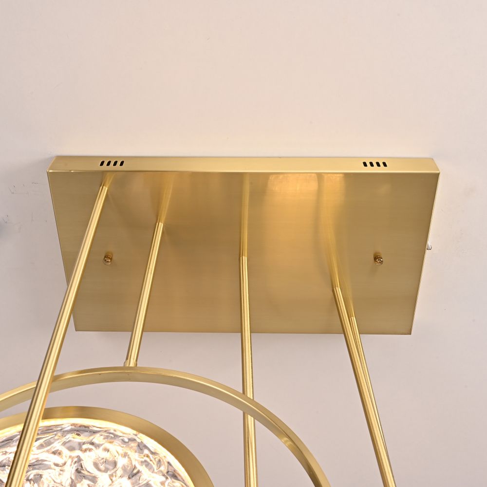 Дизайнерская люстра на штанге ЛУНА lighting collection L60