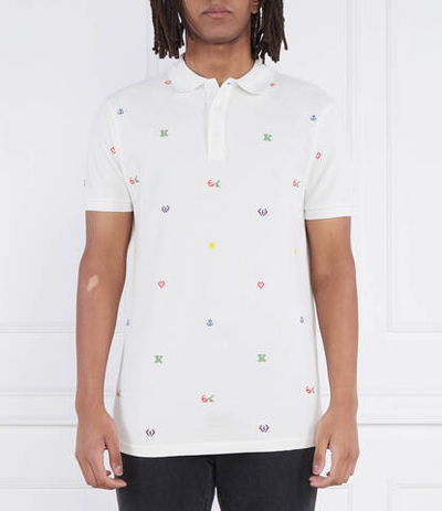 Поло Kenzo - белый(FD55PO0054PU)