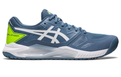 Мужские кроссовки теннисные Asics Gel-Challenger 13 - steel blue/white