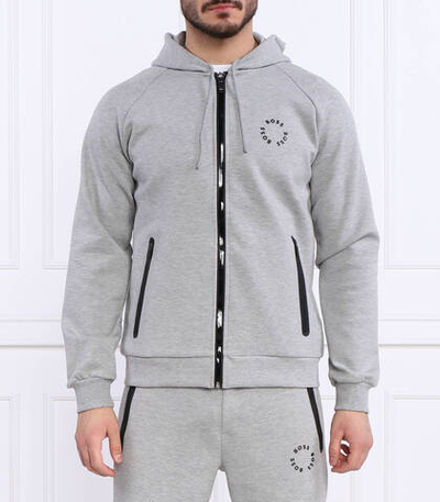 Худи saggy 2 BOSS GREEN - серый(50487949)