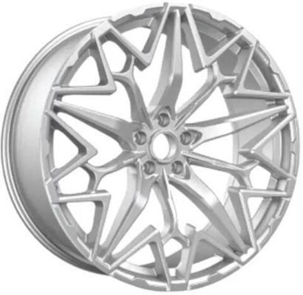 Khomen Zeus-2202 10x22 5x112 ET 30 Dia 66.6 (brilliant silver)