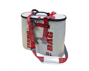 СУМКА ТЕРМОС МИТЕК (50Х20Х40СМ) ОВАЛ (СЕРОЕ)