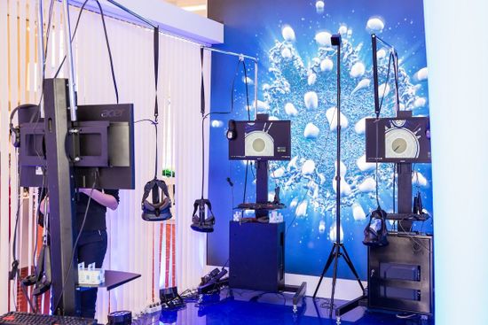 Стойка "Light" для аттракционов виртуальной реальности на HTC VIVE