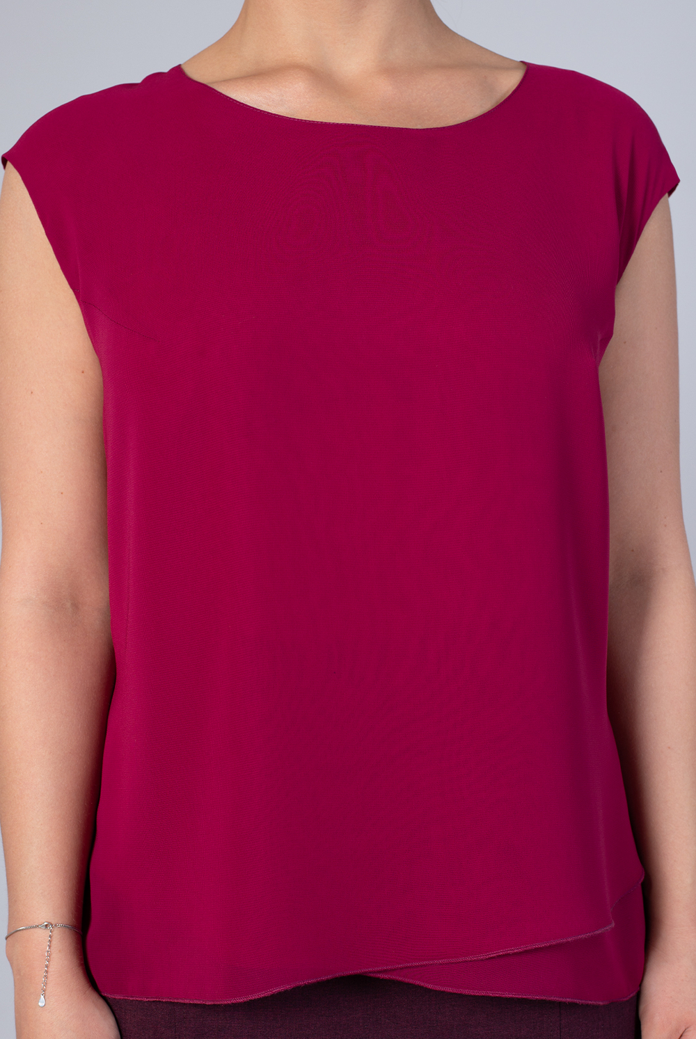 Блузка женская 915зр, бордовый #284Бд09915зр