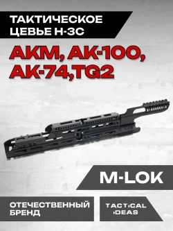 Алюминиевое Тактическое цевье Н-3С на АК-74, Тактические Идеи