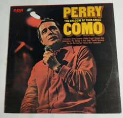 Винтажная виниловая пластинка LP Perry Como The Shadow Of Your Smile (Japan 1972) (No Obi)