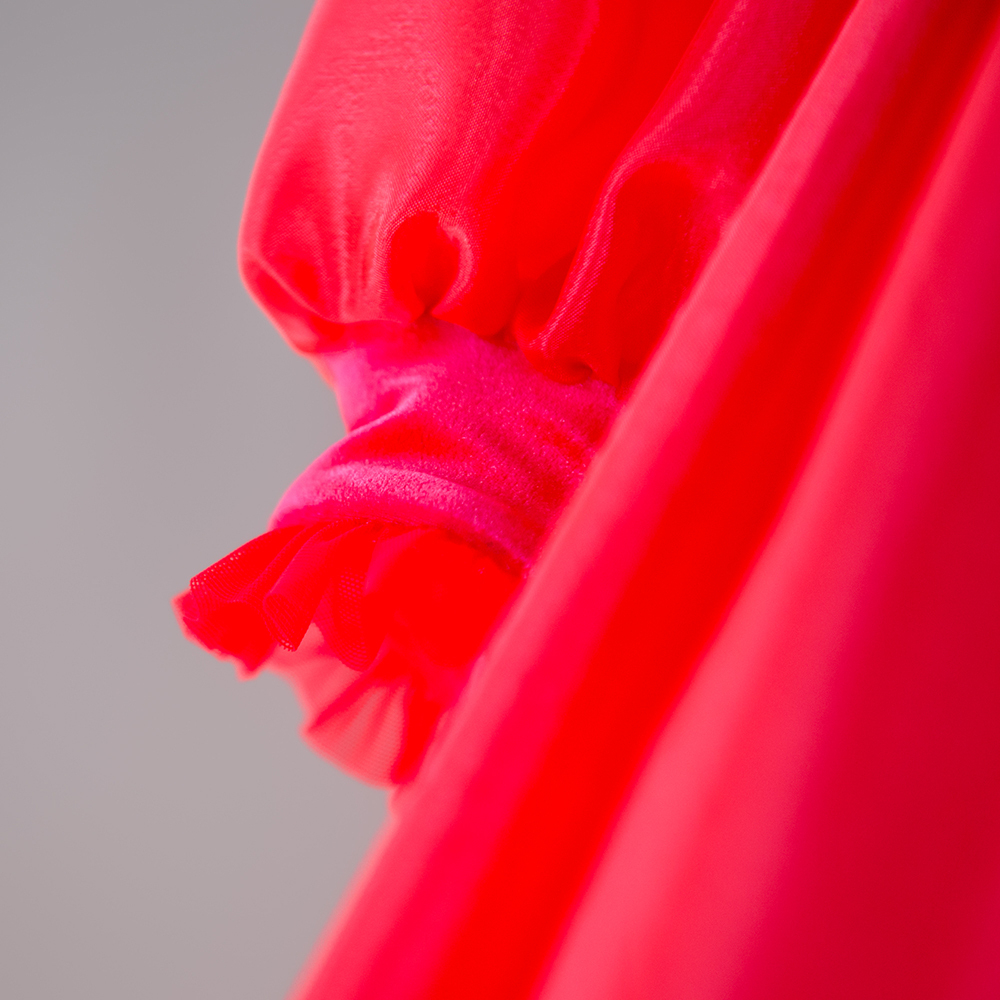 красное платье для танцев