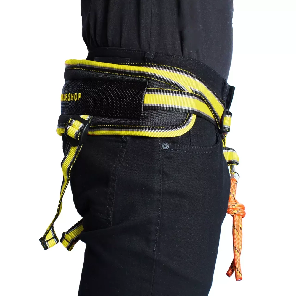 Пояс для каникросса в комплекте с потягом White Wolf серия Спорт