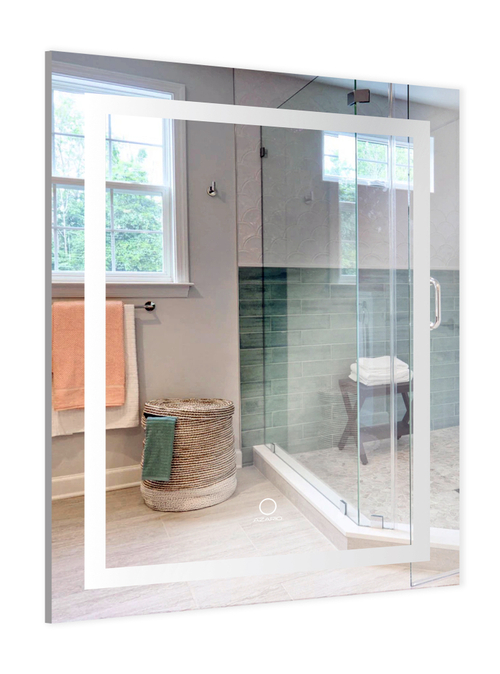 Зеркало Azario 60 см AZ-Z-046WHCS с подсветкой