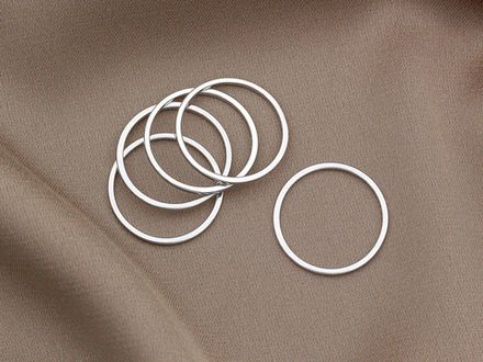 Коннектор 18мм, цвет серебро