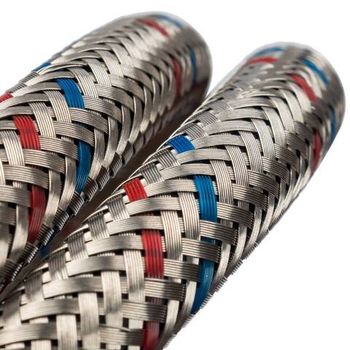 Гибкая подводка для воды Stout ВР 1/2 х ВР 1/2,  длина 800 мм