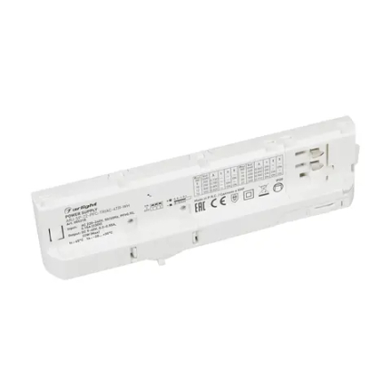 Блок питания для трековых систем ARJ-SP-22-PFC-TRIAC-4TR-WH (22W, 9-40V, 0.2-0.55A) (Arlight, IP20 Пластик, 5 лет) 055218