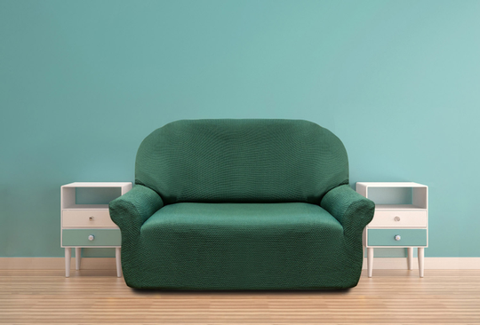 Чехол на 2-х местный диван Аляска, цвет Верде