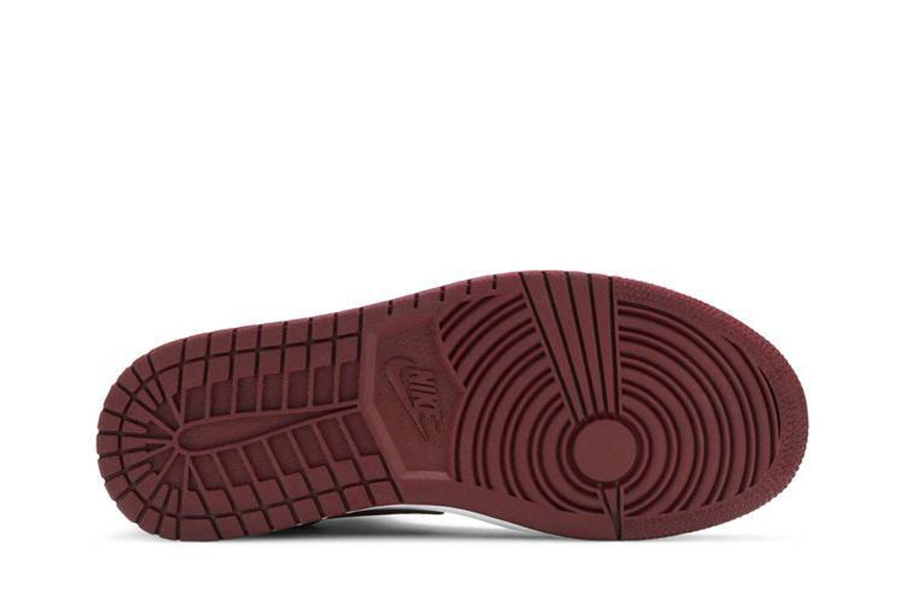 Кроссовки Jordan Air Jordan 1 Mid "Maroon" (Женская размерная сетка)