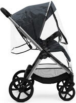 Коляска Agex Life 3 в 1 хромированная рама с автокреслом i-Safe Black ALM606 Midnight Grey (Темно-серый)