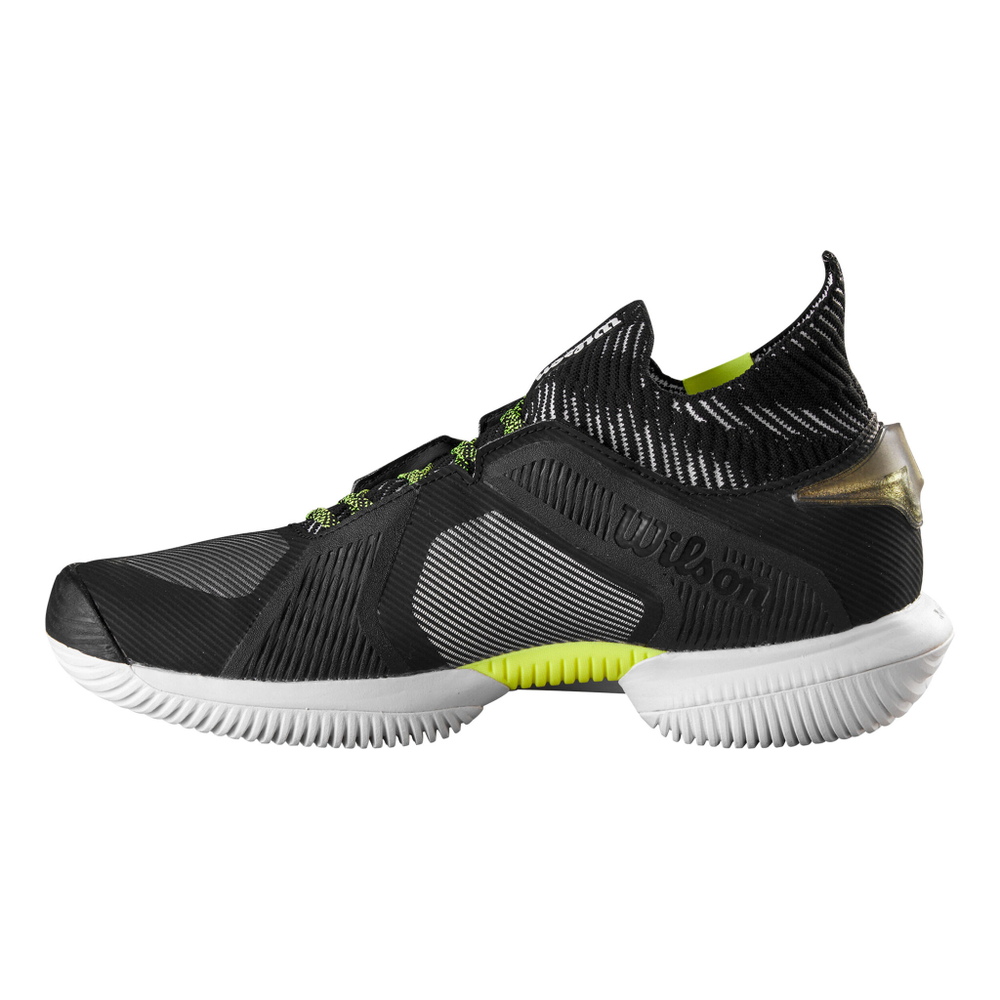 Мужские теннисные кроссовки Wilson Kaos Rapide SFT All Court Shoe Men - Black, Neon Yellow