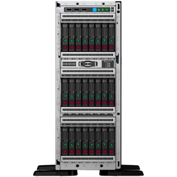 P21789-421 Сервер HPE ProLiant ML350 Gen10 4214R 1P 32GB-R P408i-a 8SFF 800W FS RPS Server